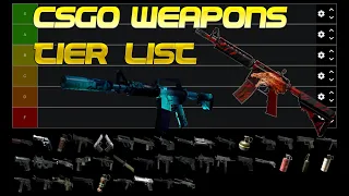 Official CSGO Weapons Tier List