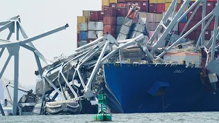 US Coast Guard suspending search for 6 missing in Baltimore bridge collapse