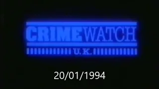 Crimewatch U.K - January 1994 (20.01.94)