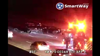 [HORROR/FULL VIDEO] Tennessee: Horrific Multi-Car Accident Caused By Several Distracted Drivers