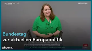 Bundestagsdebatte zur aktuellen Europapolitik am 07.06.24