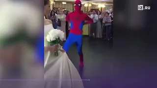 spider-man dancing lezginka