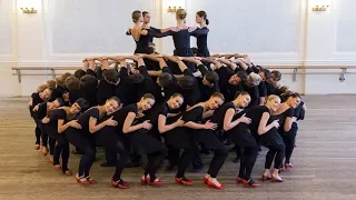 "Labor Day" fragment of the rehearsal. Igor Moiseyev Ballet