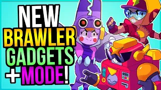 ALL NEW GADGETS REVEALED! NEW MODE + NEW BRAWLER SURGE! Brawl Talk!