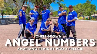 ANGEL NUMBERS - Chris Brown ( Ampiano remix by PGO X PREECIE) | Zumba | Kandos Crew Iloilo