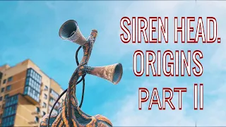 Siren Head In Real Life - ORIGINS. part 2 (Shooting by iphone 12)