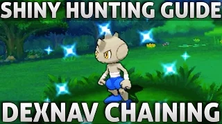 Pokemon ORAS: Shiny Hunting Guide | Dex Nav Chaining (Omega Ruby Alpha Sapphire)