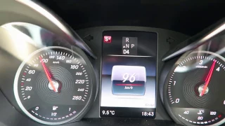 2017 Mercedes C220d | Acceleration 0-100 kph / 0-60 mph