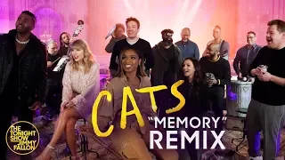 Jimmy Fallon, the Cast of Cats & The Roots Remix "Memory" (Classroom Instruments)