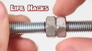 5 Awesome Life Hacks for Nut or Bolt | HieuCoi87
