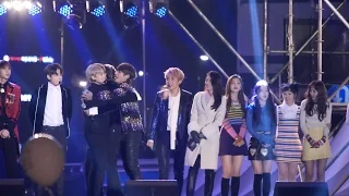 161231 방탄소년단 (BTS) 레드벨벳 (Red Velvet) 새해 카운트다운  [전체] 직캠 Fancam (2016 MBC 가요대제전) by Mera