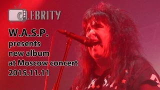 W.A.S.P. presents new album at Moscow concert, 11.11.2015