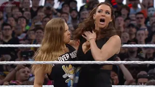 Stephanie McMahon tangles with Ronda Rousey: WrestleMania 31