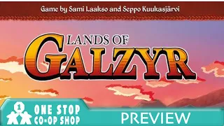 Lands of Galzyr Preview | Five Points of Comparison | with Jason