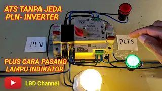 Cara Pasang ATS Tanpa Jeda PLN Inverter