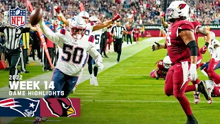 New England Patriots vs. Arizona Cardinals | 2022 Week 14 Game Highlights