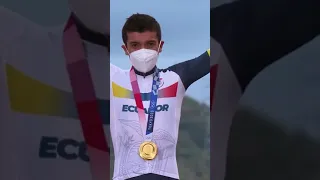 Richard Carapaz ( Ineos-Grenadiers) wins Olympic games, Tokyo 2020