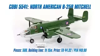 [COBI 5541] North American B-25B Mitchell review & speed build