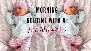 REAL NEWBORN MORNING ROUTINE 2020 | KYNDALL