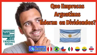 "Descubre las empresas en Argentina que lideran en dividendos en NY" Hapi Broker Latam