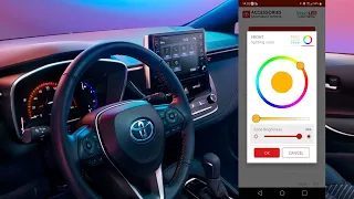 Toyota Accessories | Available SmartLED Interior Ambient Lighting