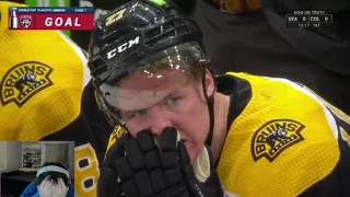 Bruins Fan Reacts to Bruins vs Panthers Game 7 OVERTIME LIVE