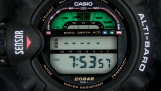 CASIO G SHOCK DW 6500 Sky Force 1, Module 1161