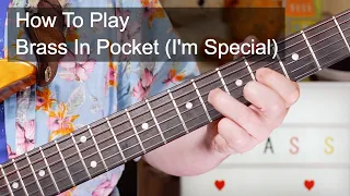 'Brass In Pocket (I'm Special)' The Pretenders Guitar & Bass Lesson