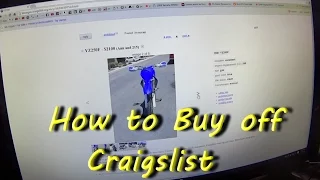 How to buy a motorcycle off Craigslist