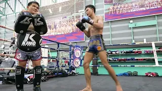 VLOG 2:  DAY 1 TRAINING AT PK SAENCHAI MUAY THAI GYM!!