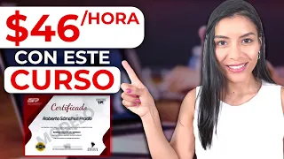 Gana $1800 semanal desde casa con estos cursos gratuitos - trabajos remotos 2024