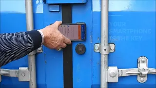 Seguratainer Mobile App: an NFC Digital Key for Shipping Container Locks