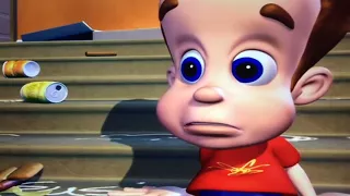 Jimmy Neutron Boy Genius Somebody Hold Me From Action News Special Report Movie Scene 2001