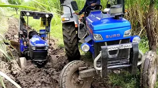 Farmtrac atom 26 VS pawortrac Euro 50 फस गया ?