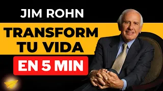 Jim Rohn Desarrollo Personal: Transforma Tu Vida en 5 Min con Jim Rohn | Mejor discurso motivacional