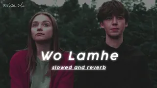 Wo Lamhe Wo Baatein - Atif Aslam || Slowed And Reverb || Fire Nation Music