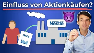 Unterstütze ich Unternehmen durch einen Aktienkauf?