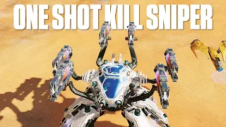 One Shot Kill Dagon Sniping With 6x Volt Weapons in War Robots