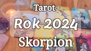 HOROSKOP ROK 2024💫 SKORPION♏️ TAROT [Czytanie roczne]