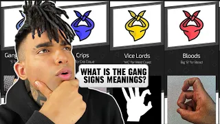 WHAT IS THE MEANING OF GANG SIGNS? (LOS ANGELES & CHICAGO GANGS)