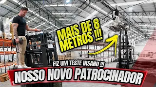 NOSSO NOVO PATROCINADOR - FIZ UM TESTE INSANO ! ESTÃO APROVADOS?