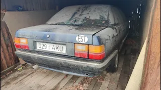 Starting Audi 100 (5 Cylinder) After 9 Years + Test Drive