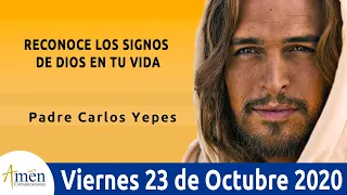 Evangelio De Hoy Viernes 23 Octubre 2020. Lucas 12,54-59. Padre Carlos Yepes