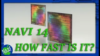 How fast is NAVI 14? I'll tell you!