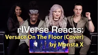 rIVerse Reacts: Versace on the Floor (Cover) by Monsta X - Live Performance Reaction