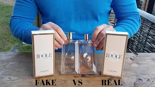 Fake vs Real Lancome Idole Le Parfum