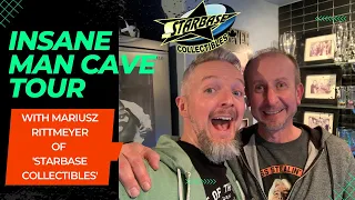 INSANE MAN CAVE / ROOM TOUR with owner of STARBASE COLLECTIBLES | MARIUSZ RITTMEYER