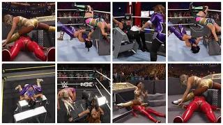 WWE 2K22 EXTREME RAGDOLLS MOMENTS FEMALE [RYONA]  COMPILATION VIDEO