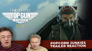 TOP GUN: MAVERICK (Official Trailer - Tom Cruise)  The POPCORN JUNKIES Reaction