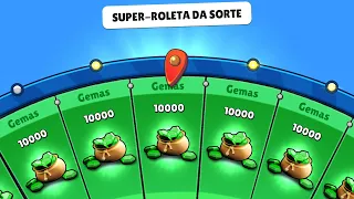 Testei o BUG das 10MIL GEMAS na roleta grátis do Stumble Guys